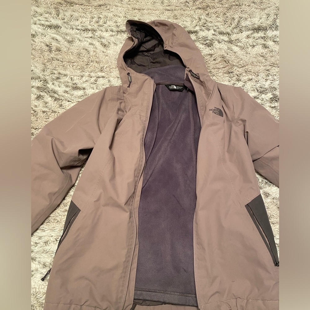 The North Face - Women's Highanddry Triclimate Insulated 3-in-1 Jacket- Mauve - Picture 2 of 11